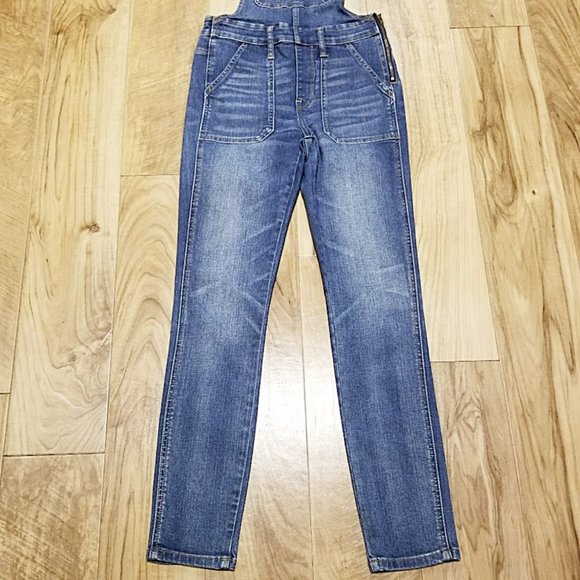 Madewell XS Skinny Overalls Jansing Wash K9153 - Picture 6 of 16